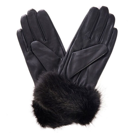 Handschoenen Fur Trimmed Black | Barbour