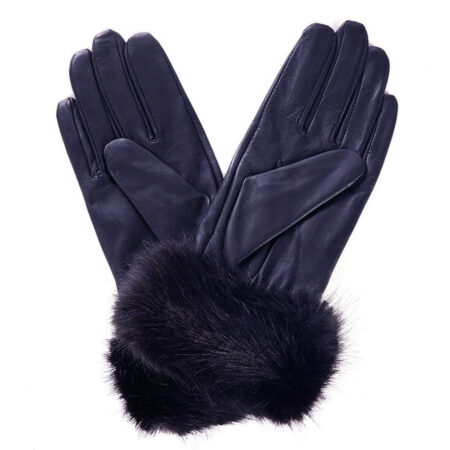 Handschoenen Fur Trimmed navy | Barbour