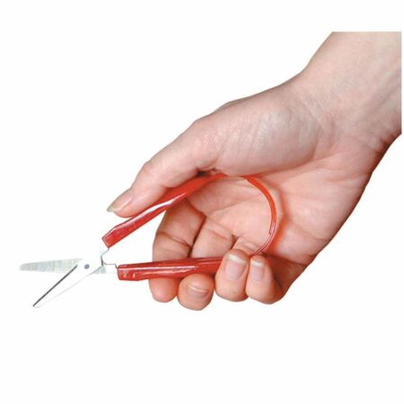 Handwerkschaar - rond | Lusvormig zelfopenend handvat | Ideaal voor mensen met reuma | PR63003 | ThuiszorgwinkelXL