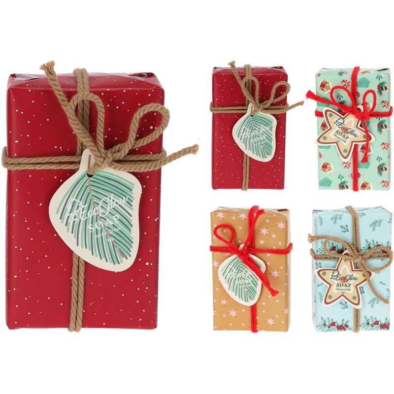 Handzeep in kerst verpakking | Home & Styling