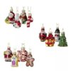 Hangdeco Kerstfiguur 4 Stuks |
