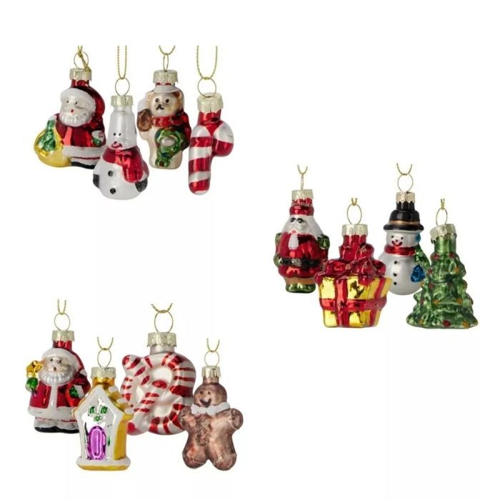 Hangdeco Kerstfiguur 4 Stuks |