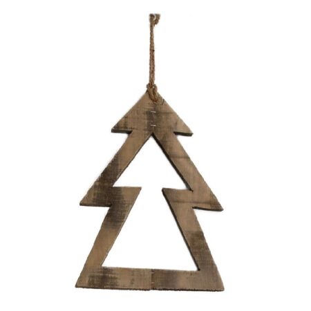 Hangdecoratie boom hout 28x38x2cm | Dijk Natural Collections