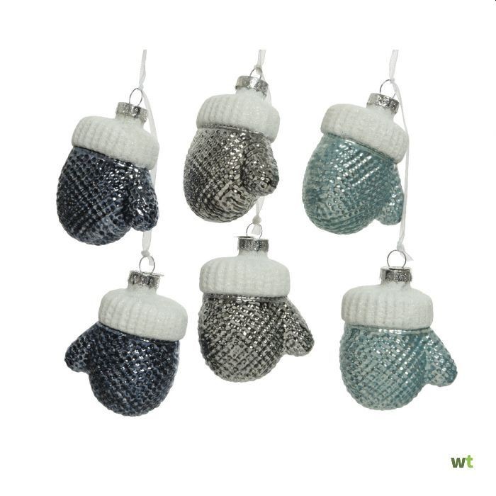 Hanger Glas Wanten Set 2 | Decoris