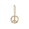 Hanger Peace teken hout 12x26cm | Naturel Collections
