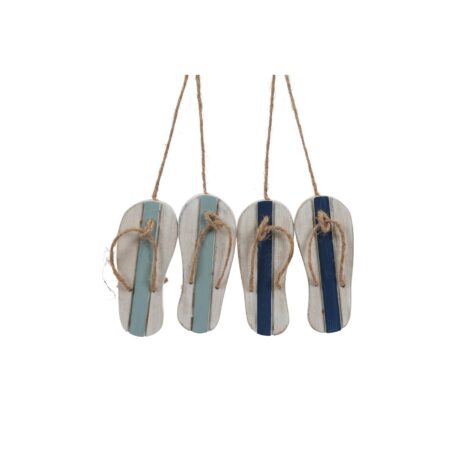 Hanger Sandalen naturel/wit 10cm | Countryfield
