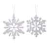 Hanger Sneeuwvlok 14cm | Decoris