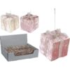 Hanger kadootje velours 7cm roze | Home & Styling