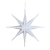 Hanger ster papier Ø28cm wit | House of Nature