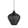 Hanglamp Alvaro mat zwart L |