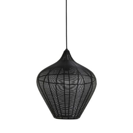 Hanglamp Alvaro mat zwart L |