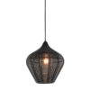 Hanglamp Alvaro mat zwart M |
