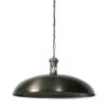 Hanglamp Bowl tin antiek XL |