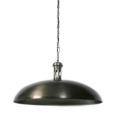 Hanglamp Bowl tin antiek XL |