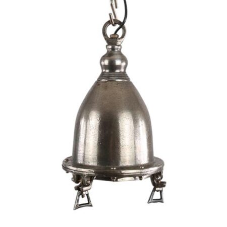 Hanglamp Como ruw nickel Groot |