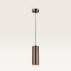 Hanglamp Erdena bronzo - GU10-fitting - Minimalistisch design - Licht dat lijkt te zweven - IP20 voor binnen | LUSENZ