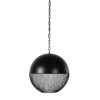 Hanglamp Kaspian M zwart |
