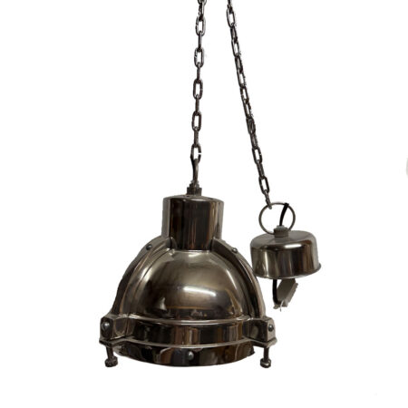 Hanglamp Lantern Docks Nickel |