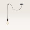 Hanglamp Lorena bronzo - E27-fitting - Minimalistisch design - Licht dat lijkt te zweven - IP20 voor binnen | LUSENZ