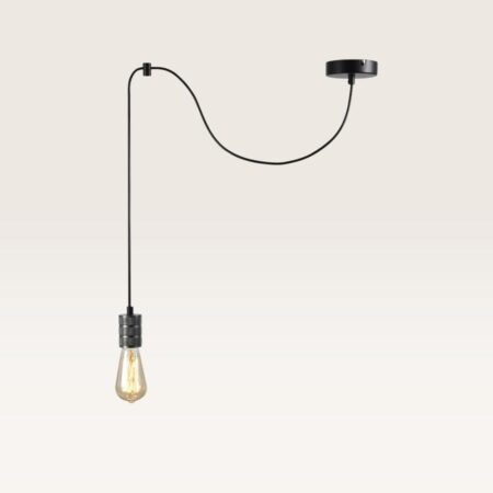 Hanglamp Lorena fero - E27-fitting - Minimalistisch design - Licht dat lijkt te zweven - IP20 voor binnen | LUSENZ