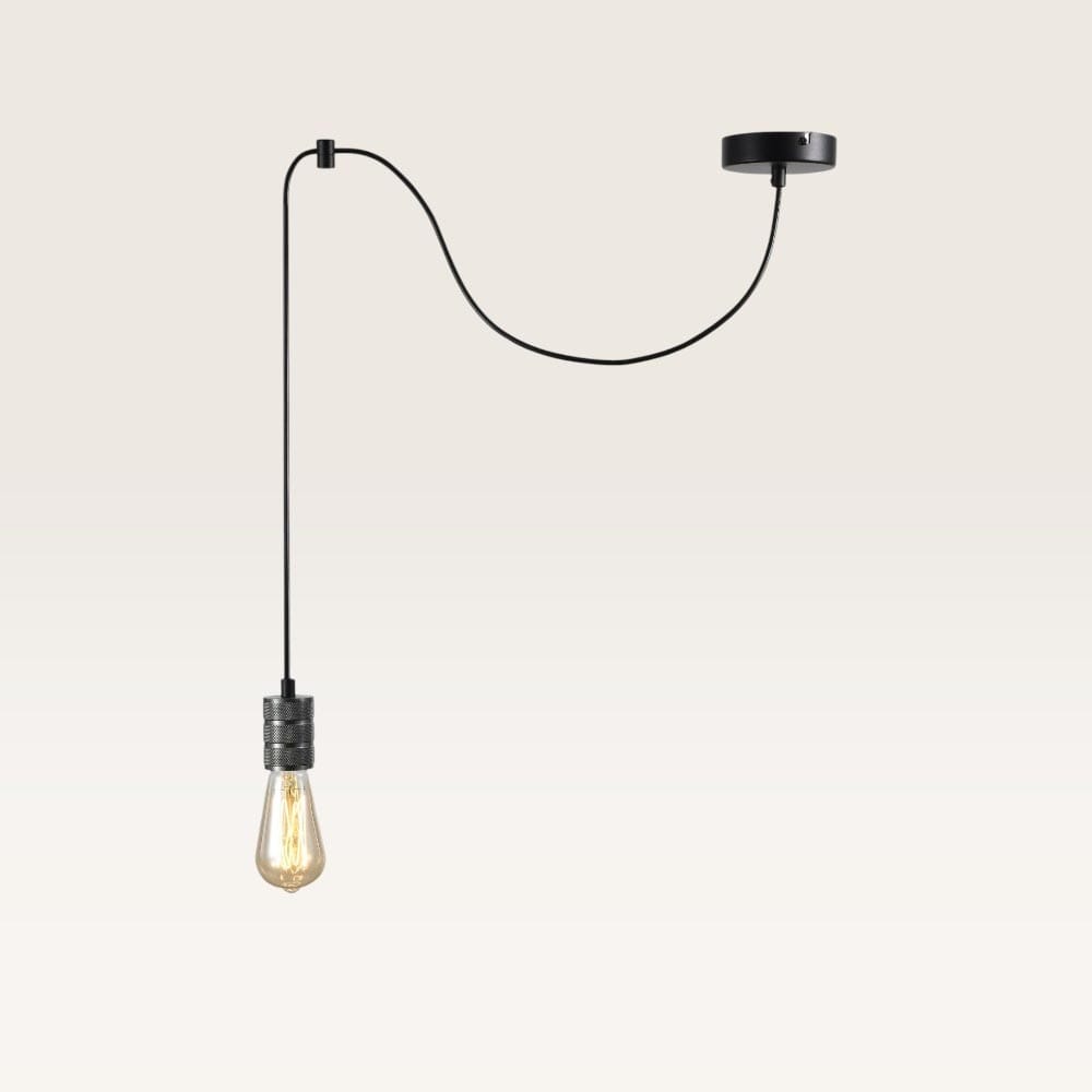 Hanglamp Lorena fero - E27-fitting - Minimalistisch design - Licht dat lijkt te zweven - IP20 voor binnen | LUSENZ
