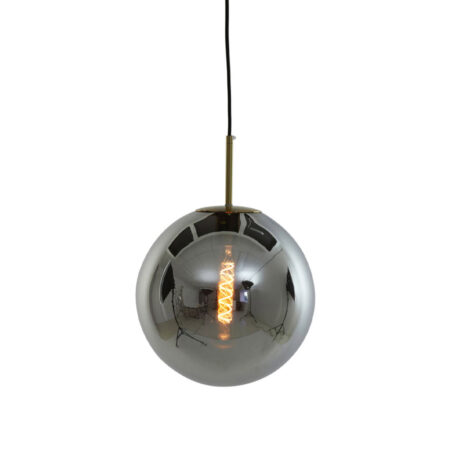 Hanglamp Medina brons smoke M | Light & Living