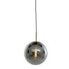 Hanglamp Medina brons smoke S | Light & Living