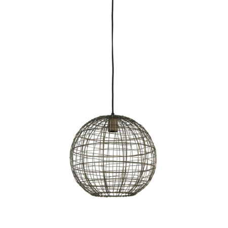 Hanglamp Mirana antiek brons klein |