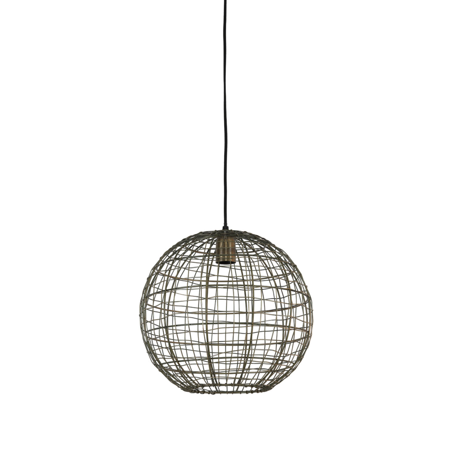 Hanglamp Mirana antiek brons klein |