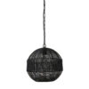 Hanglamp Pilka mat zwart s |
