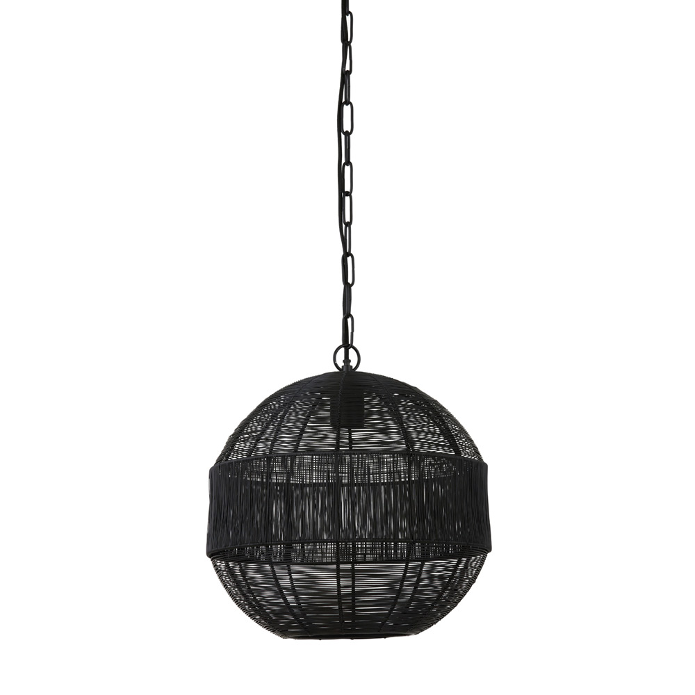 Hanglamp Pilka mat zwart s |