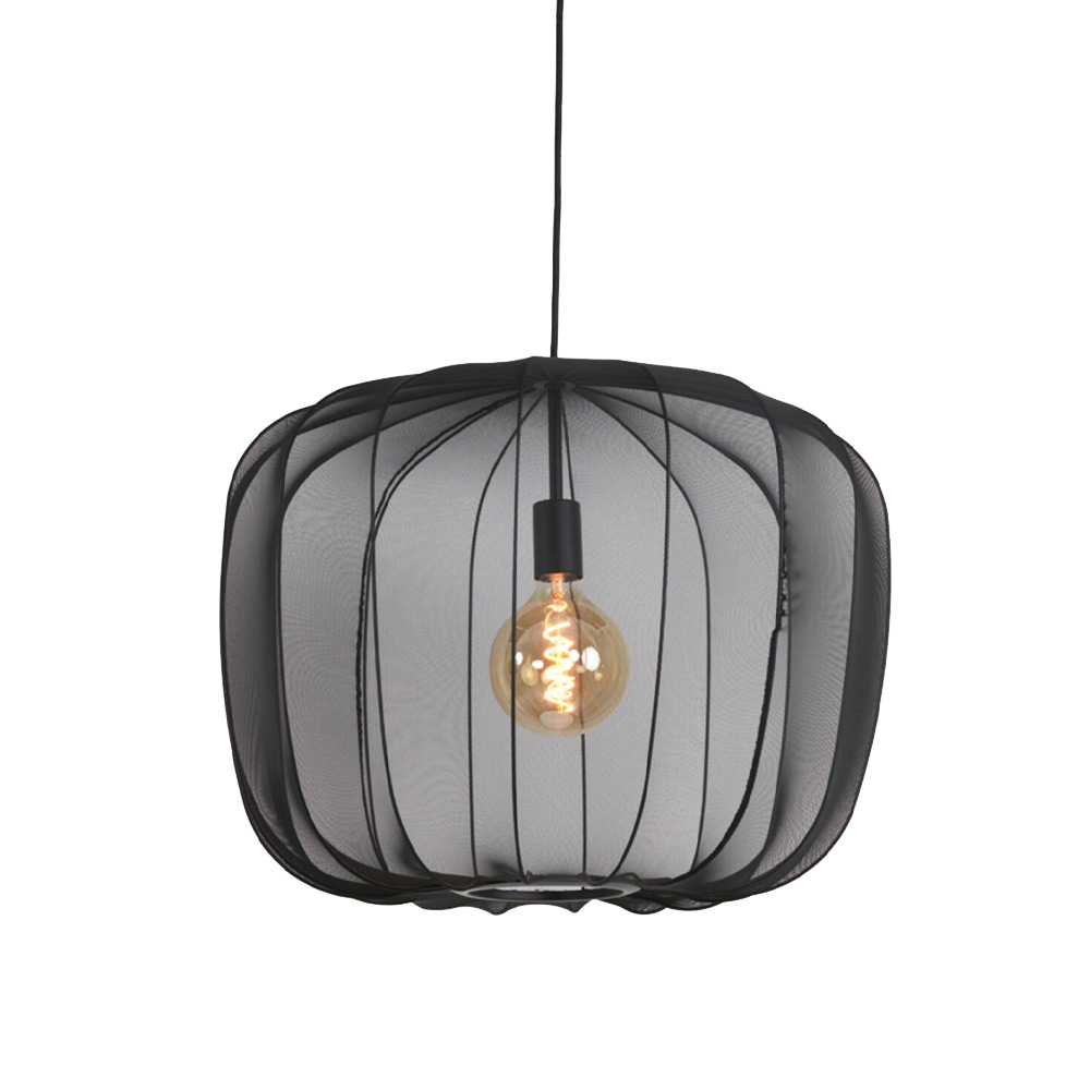 Hanglamp Plumeria zwart XL |