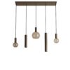 Hanglamp Riva recht kort platinum | ZTAHL