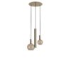 Hanglamp Riva rond 3 lichts quartz | ZTAHL