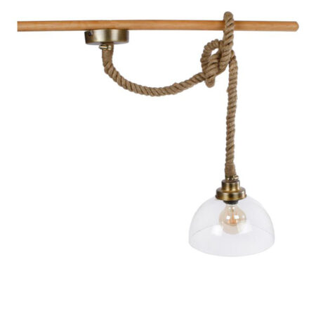 Hanglamp Rond Dik Touw |