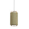 Hanglamp Sendai groen bamboe naturel M | Light & Living