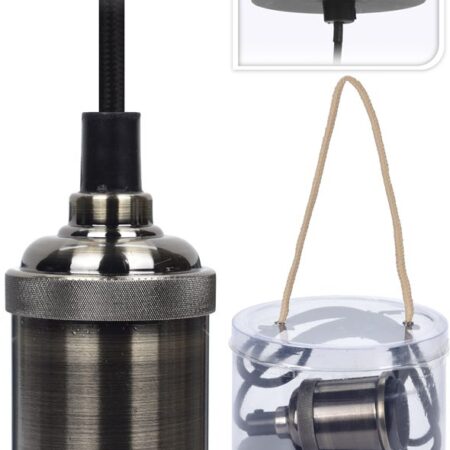 Hanglamp houder fitting 8cm platinum | Home & Styling
