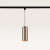 Hangspot Belano caramello l - GU10-fitting - Ontworpen voor 1-fase railsysteem - Bruin - Railspot - IP20 voor binnen | LUSENZ