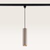Hangspot Belano caramello m - GU10-fitting - Ontworpen voor 1-fase railsysteem - Bruin - Railspot - IP20 voor binnen | LUSENZ