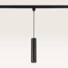 Hangspot Belano notte nera m - GU10-fitting - Ontworpen voor 1-fase railsysteem - Zwart - Railspot - IP20 voor binnen | LUSENZ