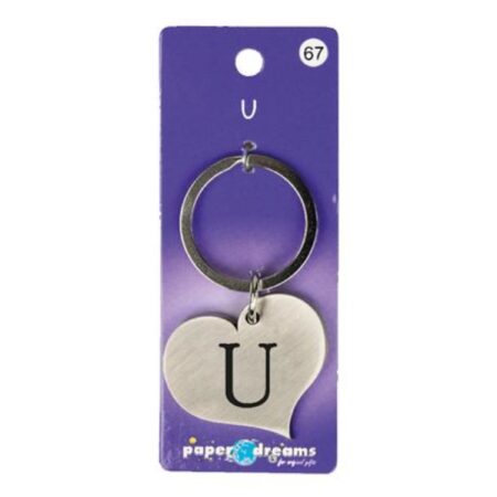 Hart sleutelhanger - U | Paperdreams