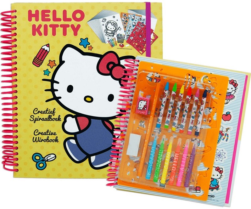 Hello Kitty Knutselboek met stickers | Toi-Toys