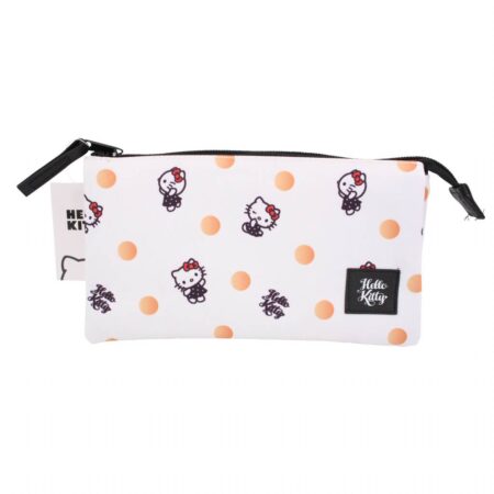 Hello Kitty drievoudige etui - Polka Dots | Hello Kitty