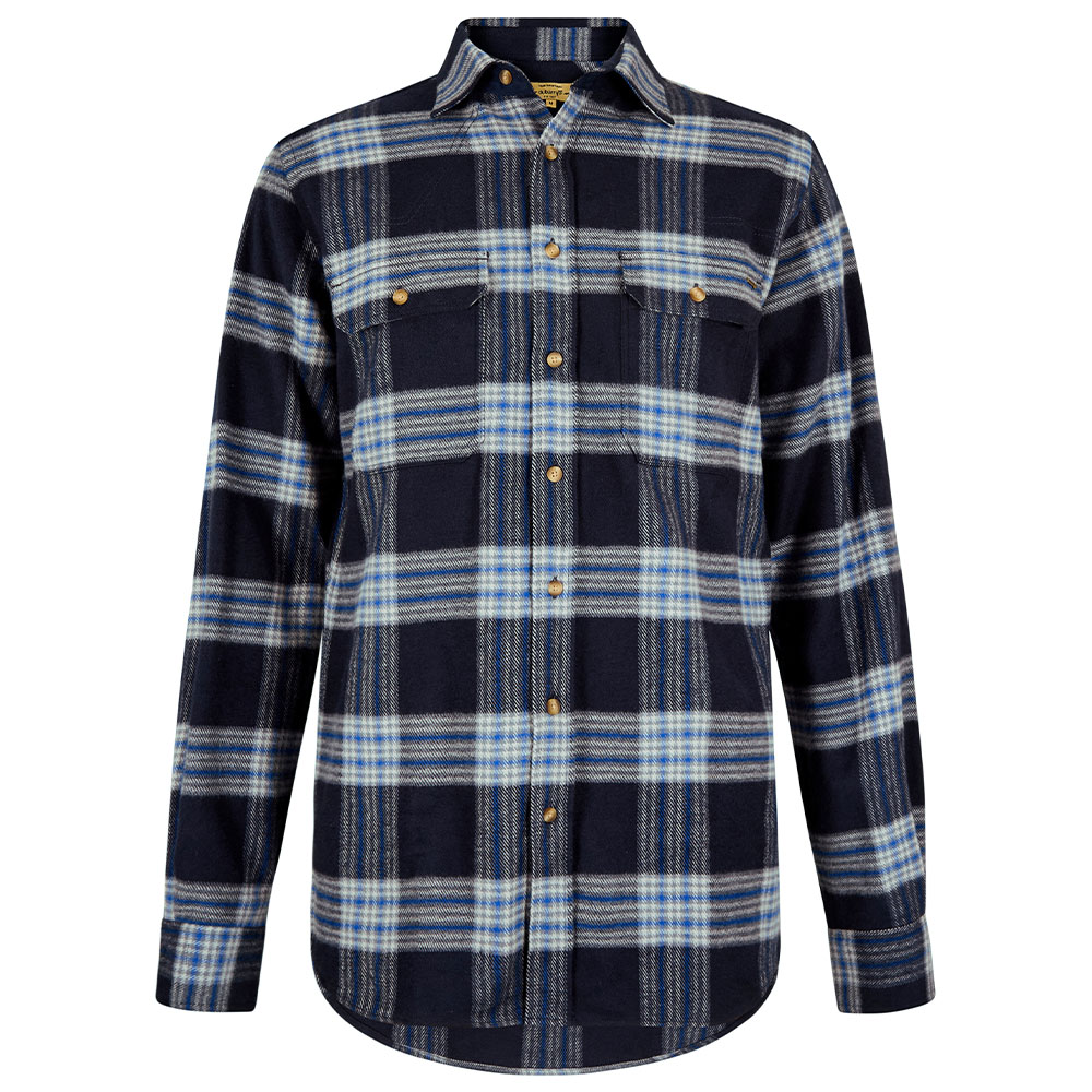 Heren Blouse Townley Indigo | Dubarry