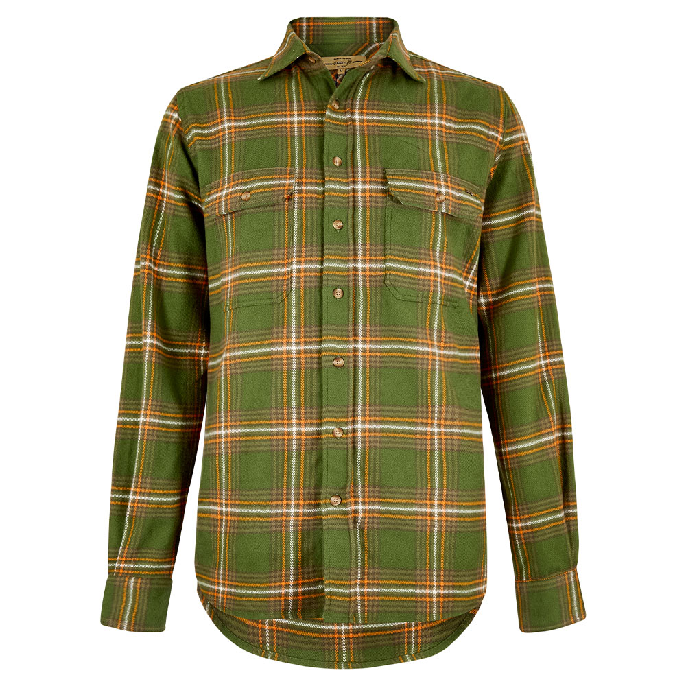 Heren Blouse Townley Olive | Dubarry