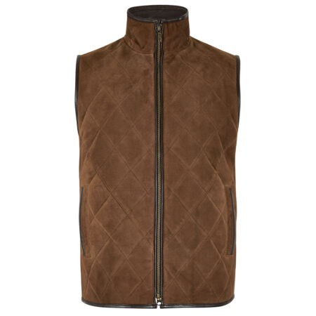 Heren Bodywarmer Bellamont Walnut | Dubarry