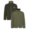 Heren Fleece Vest Reversible Fern | Barbour