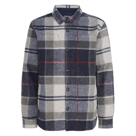 Heren Overshirt Chapter Blue Granite Tailored fit | Barbour