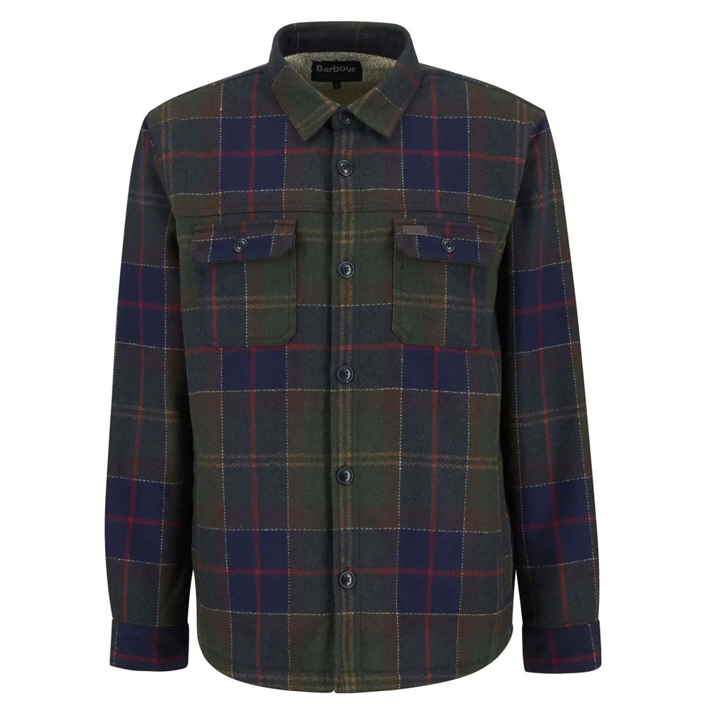 Heren Overshirt willberry Classic Tartan | Barbour