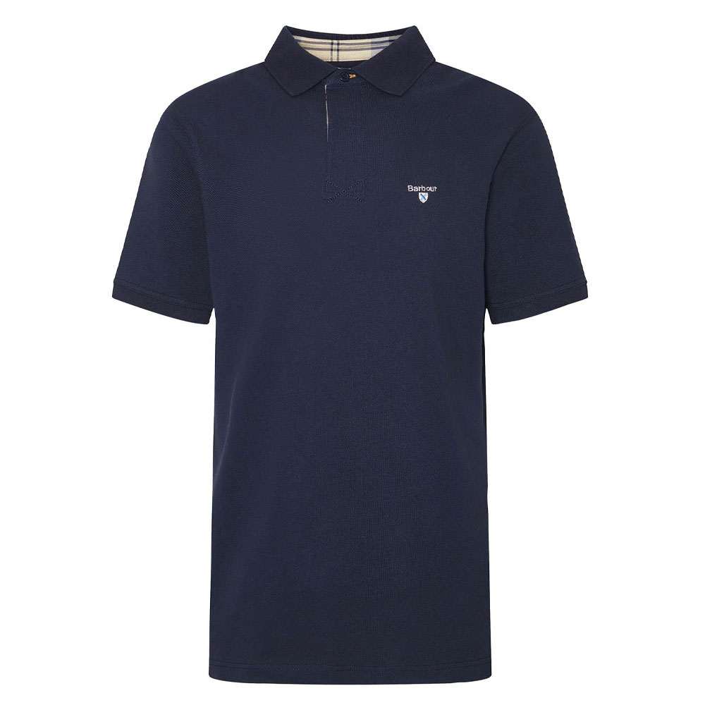 Heren Polo Hart Navy | Barbour